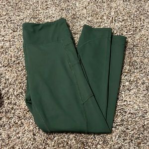 Zyia pine green light and tights